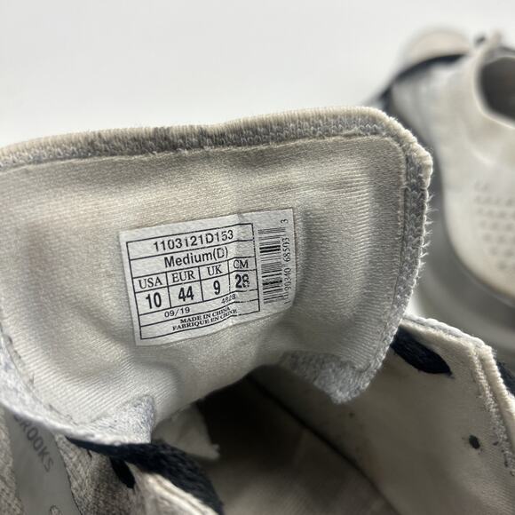 Brooks Levitate 3 Running Shoes White/Silver Men's Size 10 - Picture 8 of 9